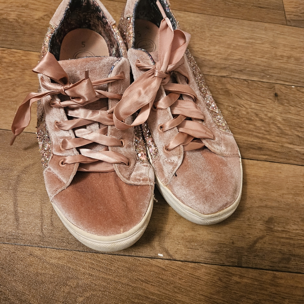 Velvet Pink Sneakers